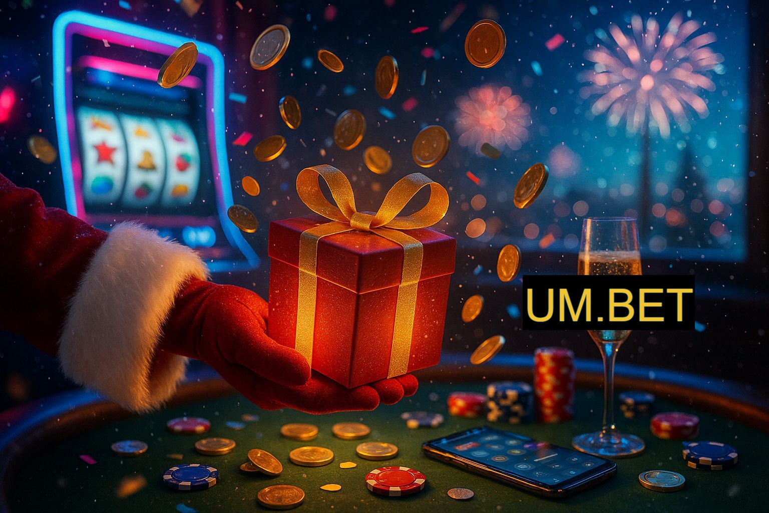 Promoções de Ano Novo no UM.BET